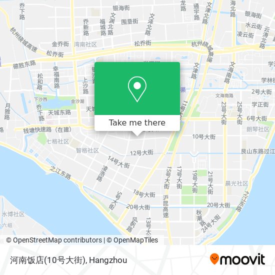 河南饭店(10号大街) map