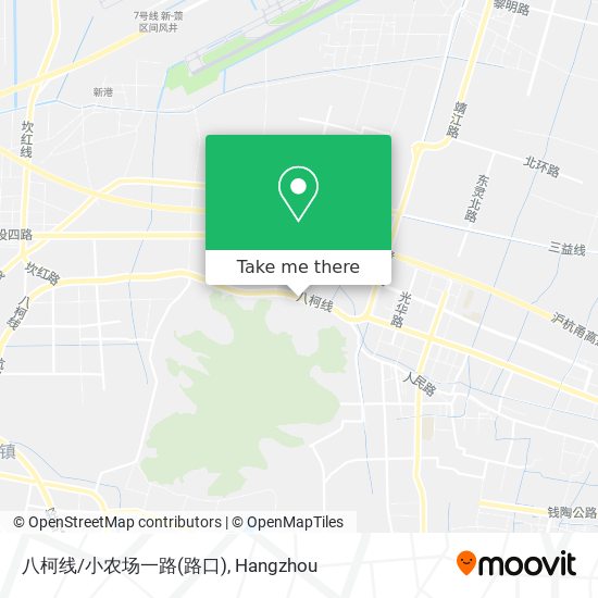 八柯线/小农场一路(路口) map