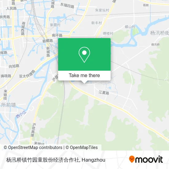 杨汛桥镇竹园童股份经济合作社 map