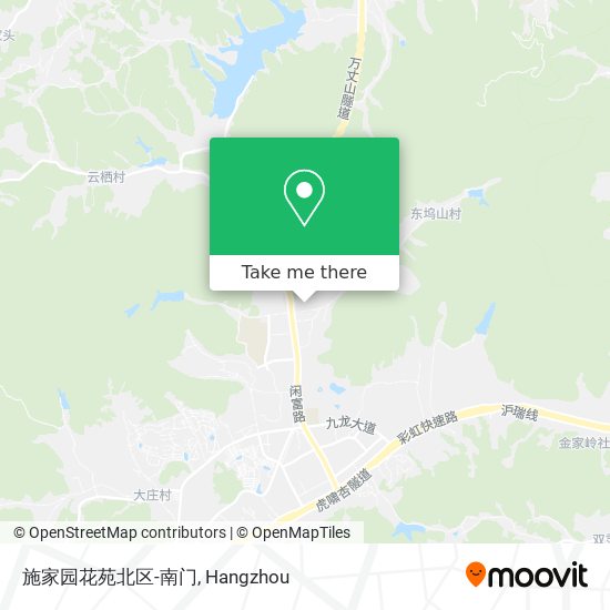 施家园花苑北区-南门 map