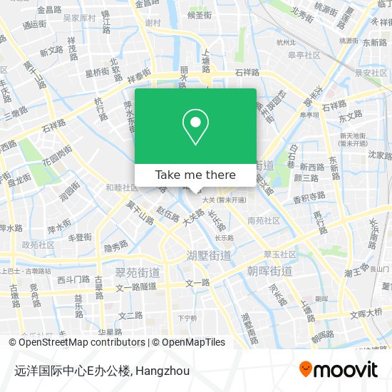 远洋国际中心E办公楼 map