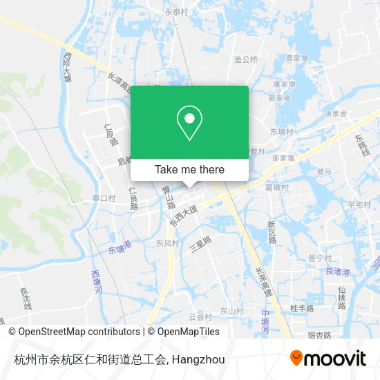 杭州市余杭区仁和街道总工会 map