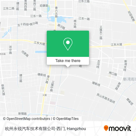 杭州永锐汽车技术有限公司-西门 map