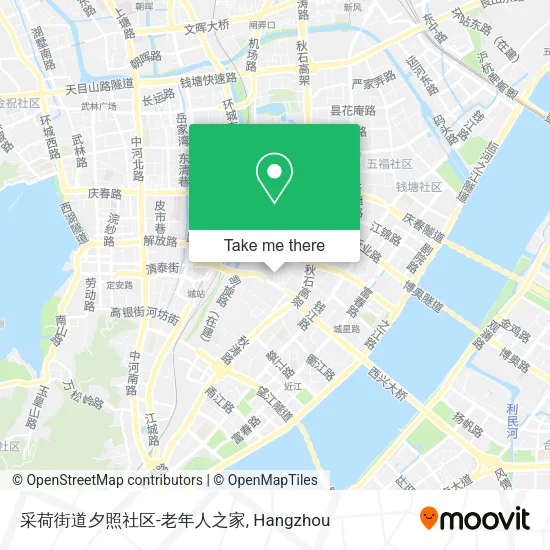 采荷街道夕照社区-老年人之家 map