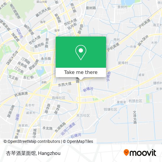 杏琴酒菜面馆 map
