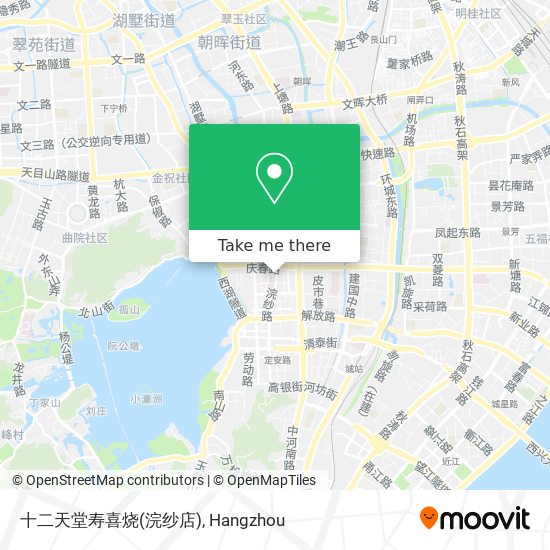 十二天堂寿喜烧(浣纱店) map