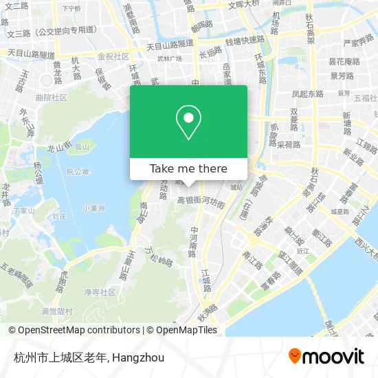 杭州市上城区老年 map
