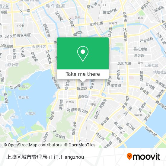 上城区城市管理局-正门 map