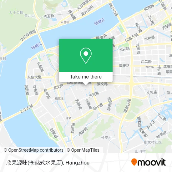 欣果源味(仓储式水果店) map