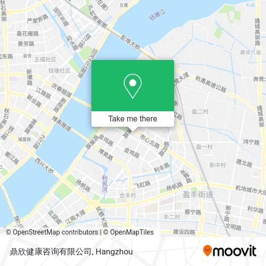 鼎欣健康咨询有限公司 map