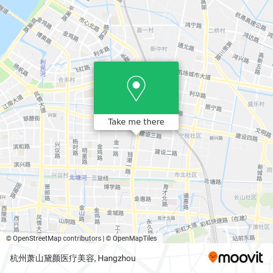 杭州萧山黛颜医疗美容 map