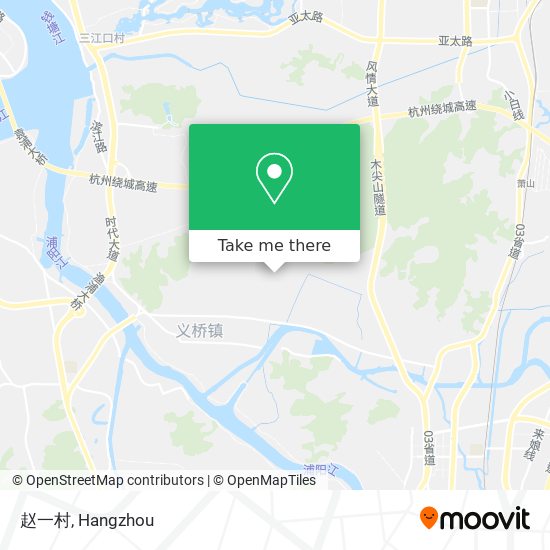 赵一村 map