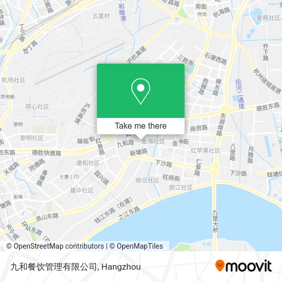 九和餐饮管理有限公司 map