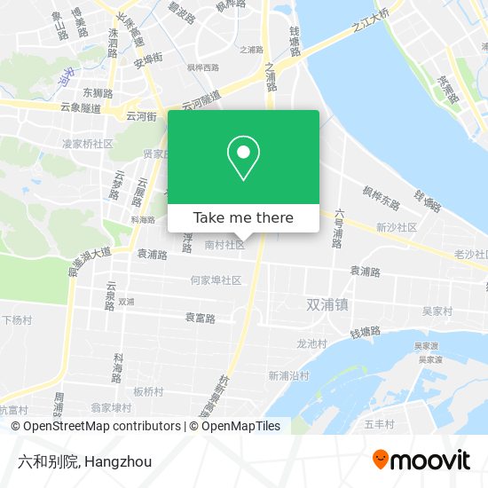 六和别院 map