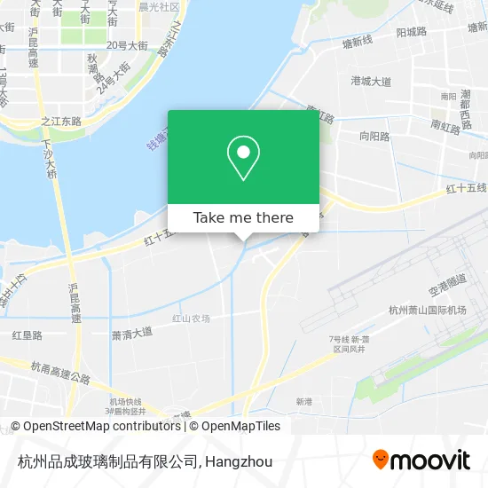 杭州品成玻璃制品有限公司 map