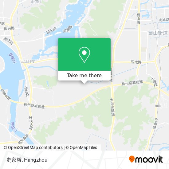 史家桥 map