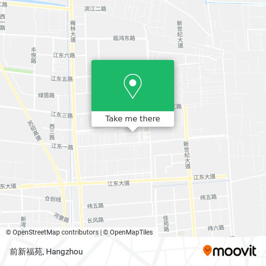 前新福苑 map