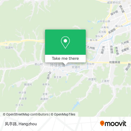 凤亭路 map