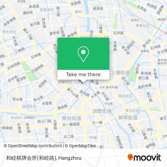 和睦棋牌会所(和睦路) map