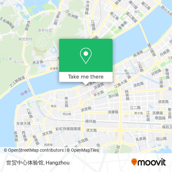 世贸中心体验馆 map