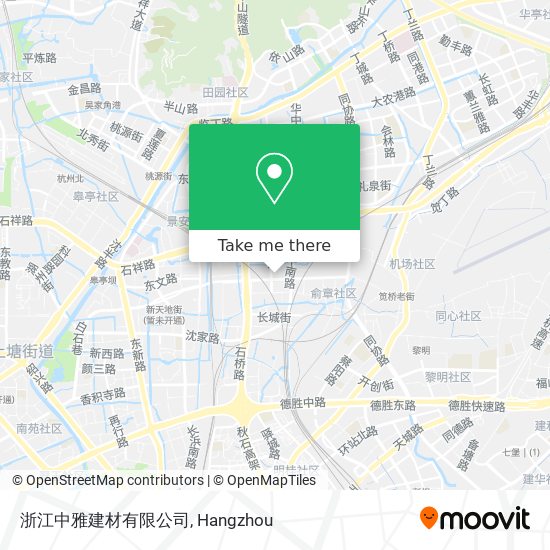 浙江中雅建材有限公司 map