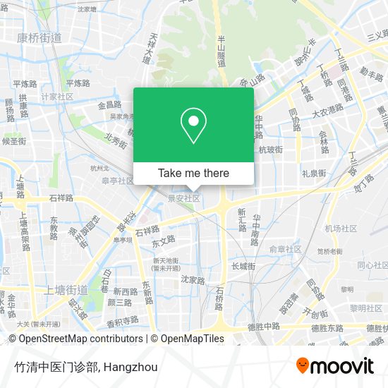 竹清中医门诊部 map