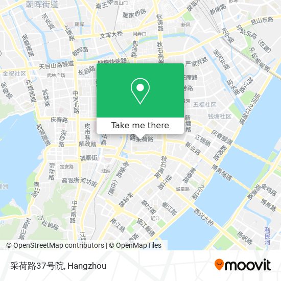 采荷路37号院 map