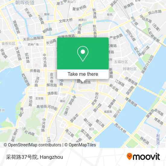 采荷路37号院 map