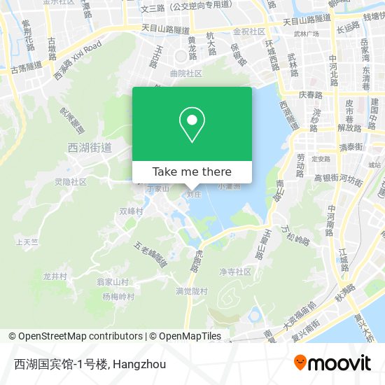 西湖国宾馆-1号楼 map