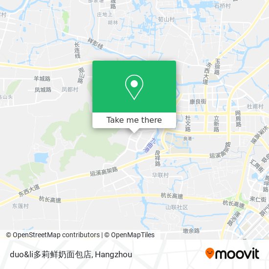 duo&li多莉鲜奶面包店 map