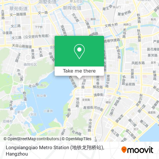 Longxiangqiao Metro Station (地铁龙翔桥站) map