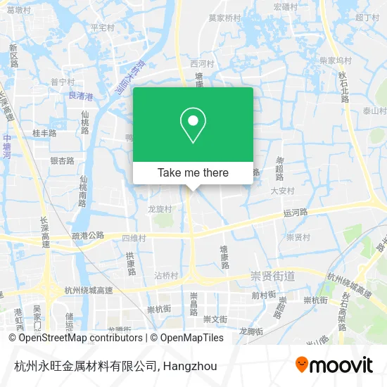 杭州永旺金属材料有限公司 map