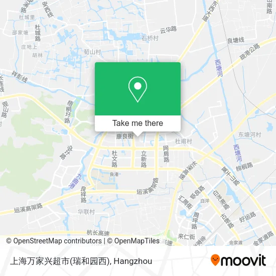上海万家兴超市(瑞和园西) map