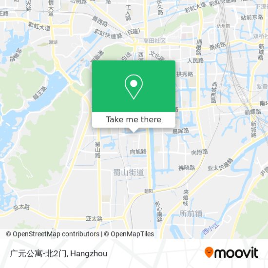 广元公寓-北2门 map