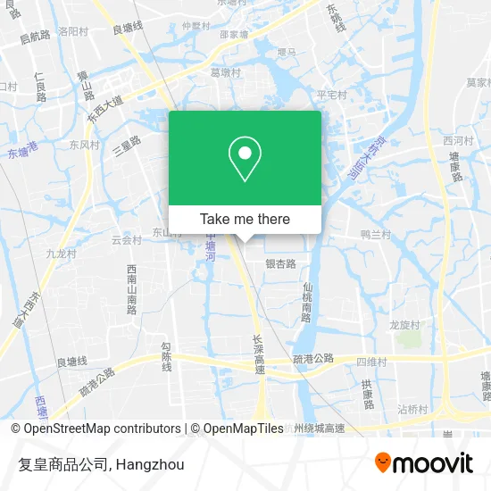 复皇商品公司 map