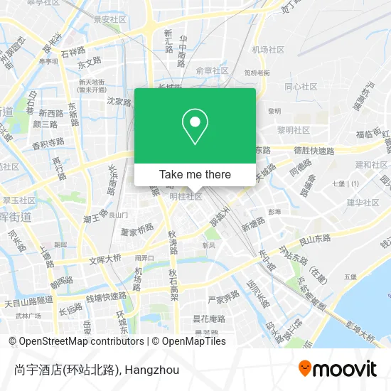 尚宇酒店(环站北路) map