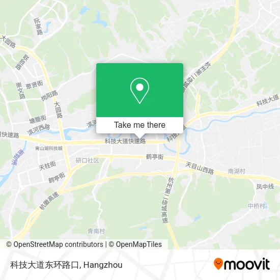 科技大道东环路口 map