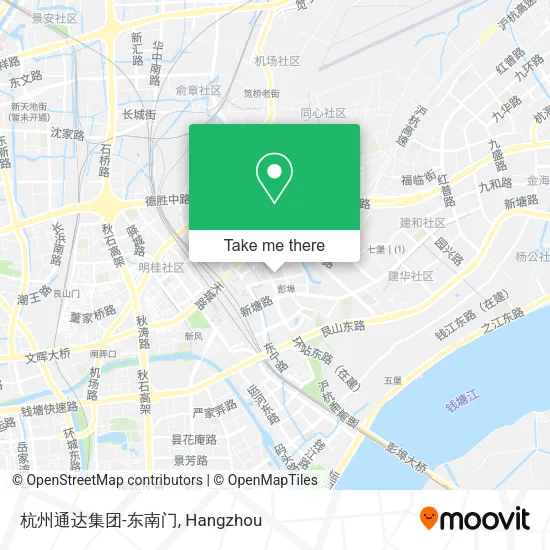 杭州通达集团-东南门 map