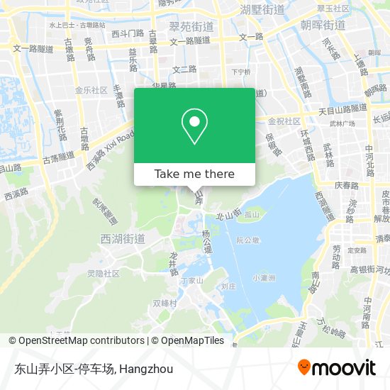 东山弄小区-停车场 map
