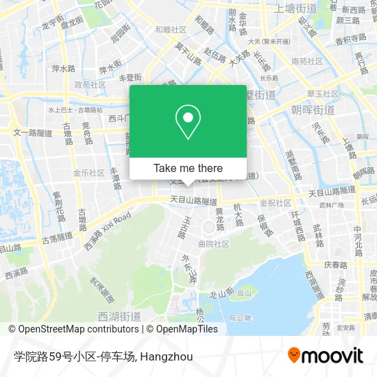 学院路59号小区-停车场 map