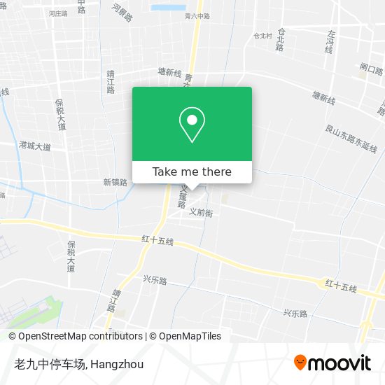 老九中停车场 map