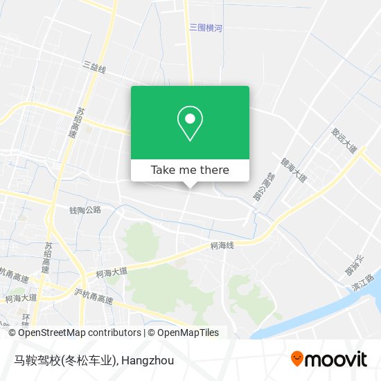 马鞍驾校(冬松车业) map