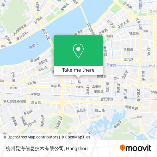 杭州昆海信息技术有限公司 map