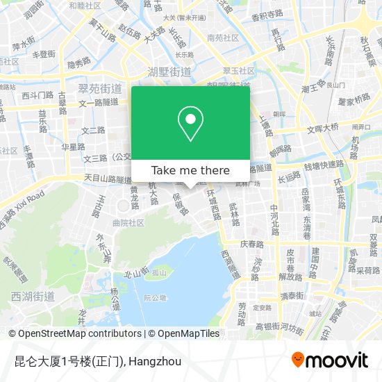 昆仑大厦1号楼(正门) map