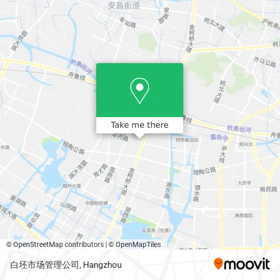 白坯市场管理公司 map