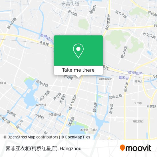 索菲亚衣柜(柯桥红星店) map