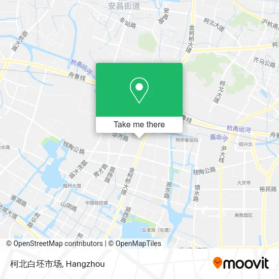 柯北白坯市场 map