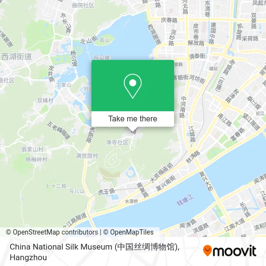 China National Silk Museum (中国丝绸博物馆) map