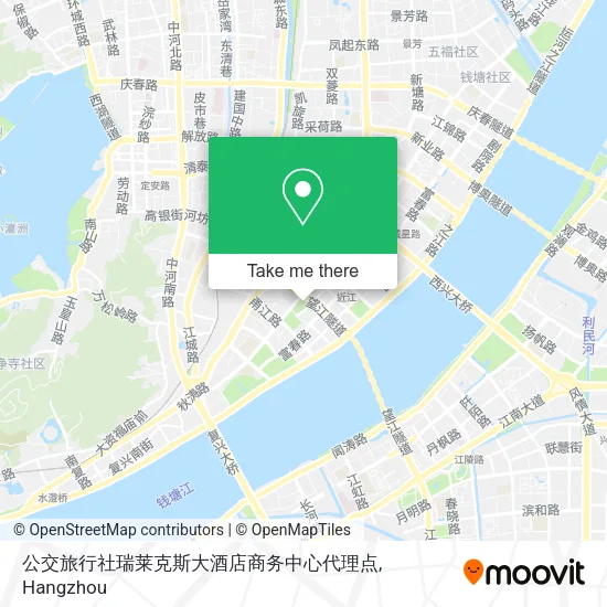 公交旅行社瑞莱克斯大酒店商务中心代理点 map