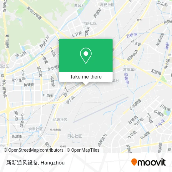 新新通风设备 map